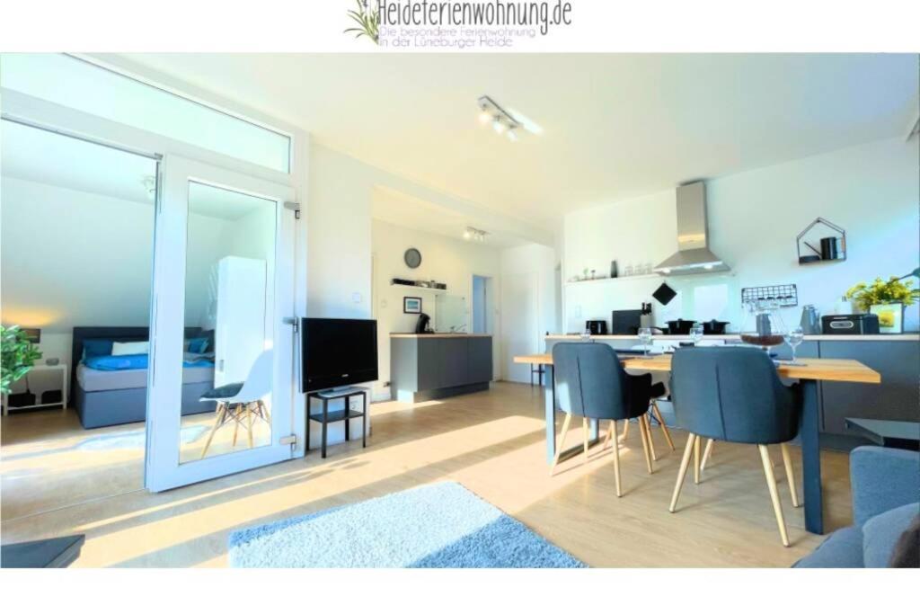 Heideferienwohnung - Die Neue Ferienwohnung Walsrode Eksteriør bilde