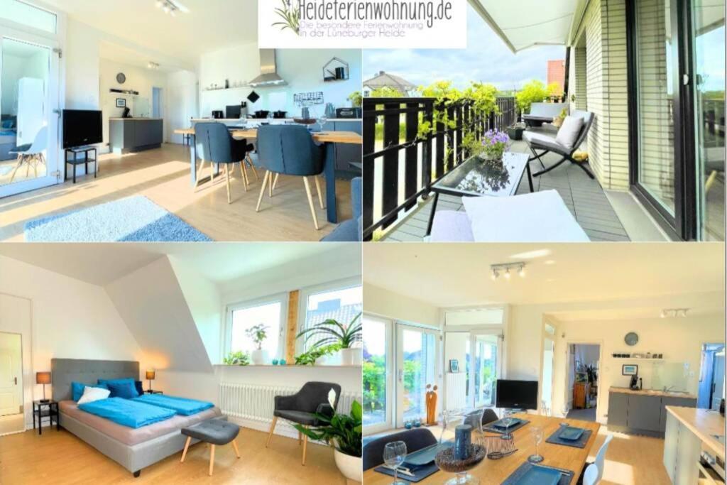Heideferienwohnung - Die Neue Ferienwohnung Walsrode Eksteriør bilde